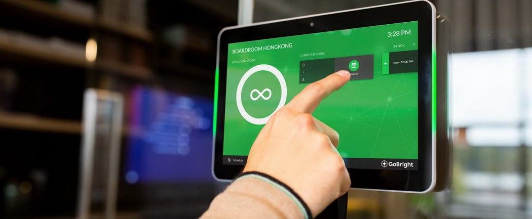 Room Scheduling Tablet PC
