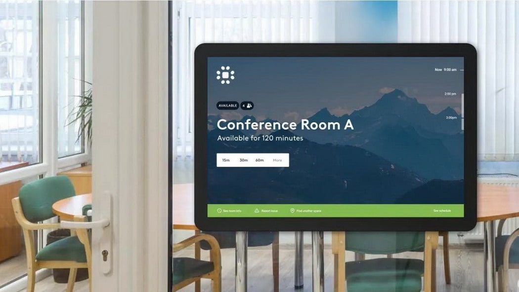 Room Scheduling Tablet PC