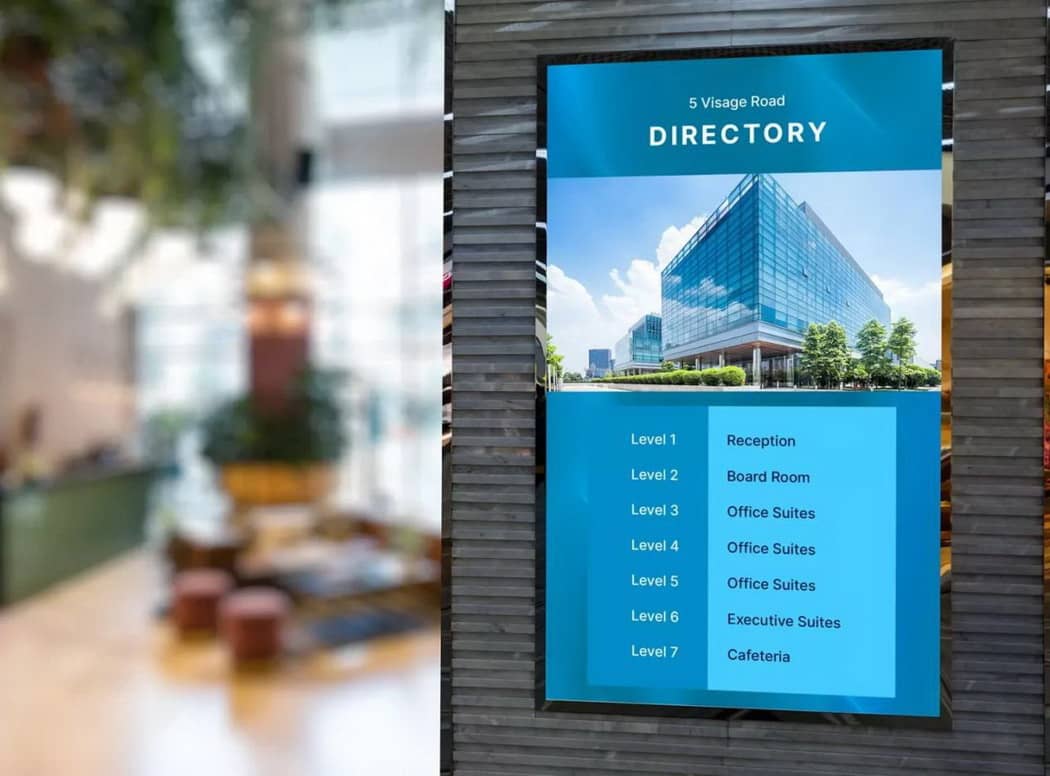 Digital Directory Displays