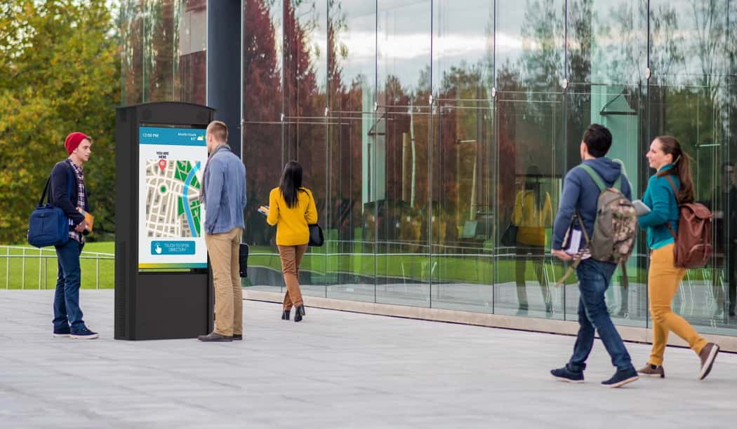 Double-Sided Digital Kiosks