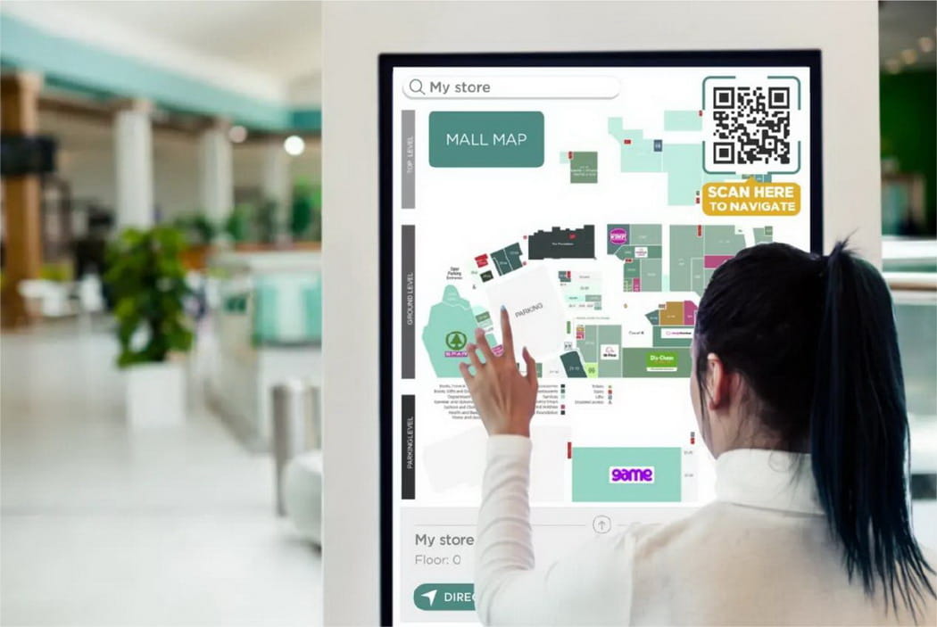 Freestanding digital wayfinding kiosks 108 min Freestanding Digital Wayfinding Kiosks