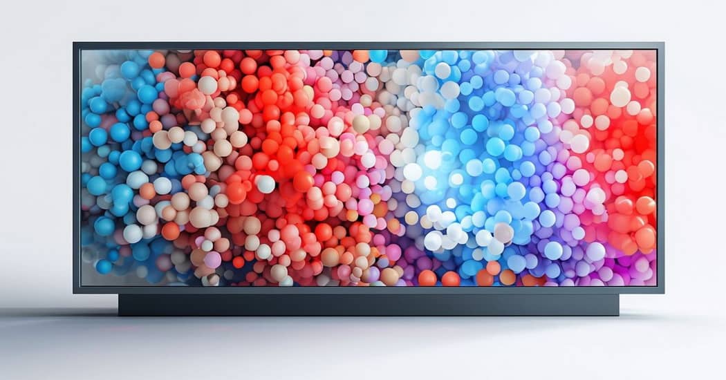 Ultra-Wide Stretched Displays