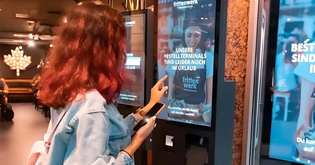self-service digital kiosks