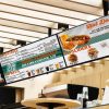 Electronic digital menu boards