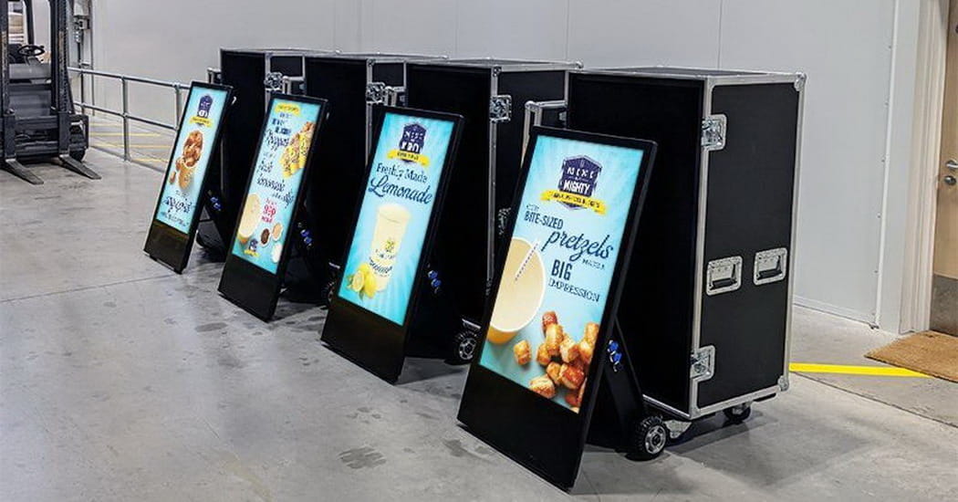 Outdoor Digital Battery A-board