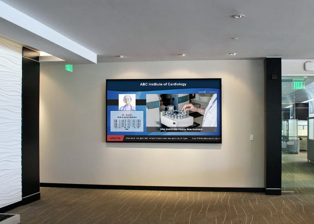 Workplace Digital Signage 105 min Workplace Digital Signage