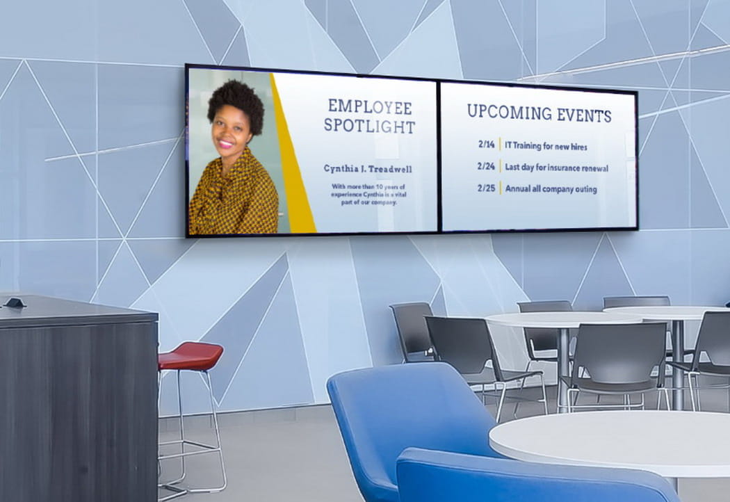 Workplace Digital Signage 106 min Workplace Digital Signage