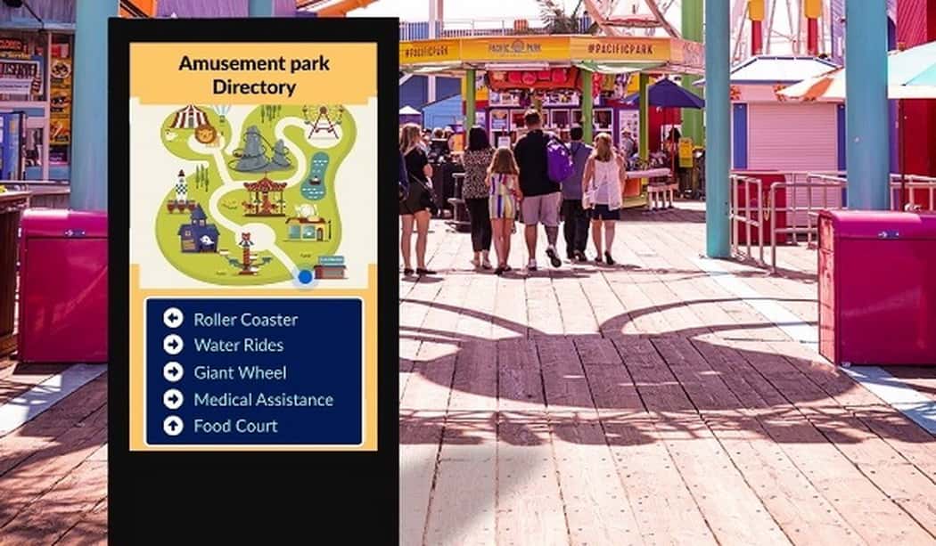 Theme Parks Self Service Kiosks