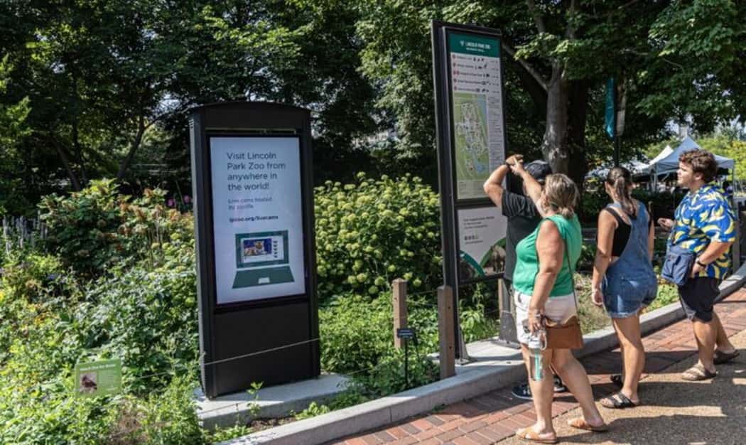 Digital Kiosk for Zoos