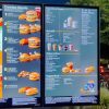 Digital menu boards for drive thru