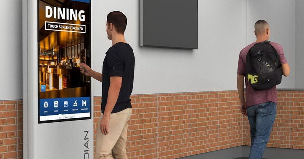 Interactive educational kiosks