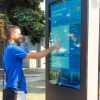 outdoor digital wayfinding kiosks