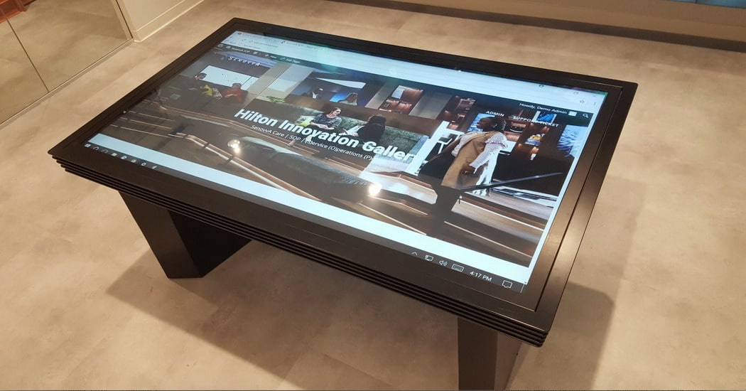 Touch Table Displays: Pros and Cons