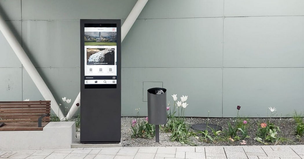 Outdoor Kiosk Signs