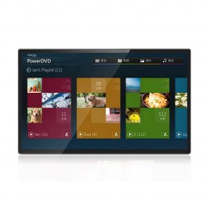 Wall computer screen