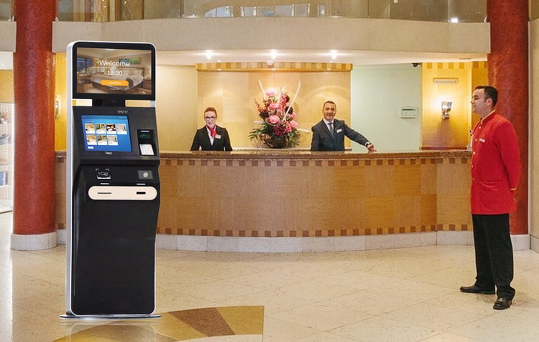 Hotel Lobby Kiosk