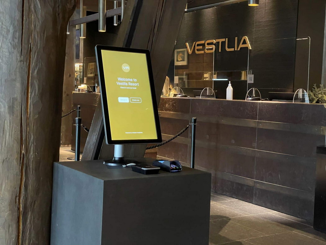 Hotel Lobby Kiosk