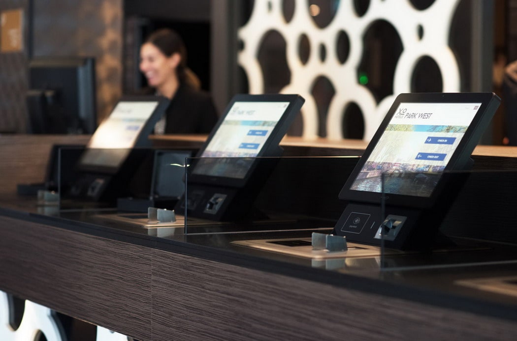 Hotel Lobby Kiosk