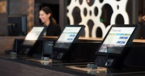 Hotel Lobby Kiosk