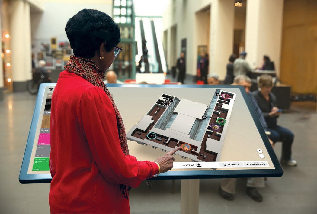 Museum Wayfinding Kiosks