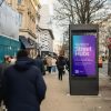 Outdoor digital display totem