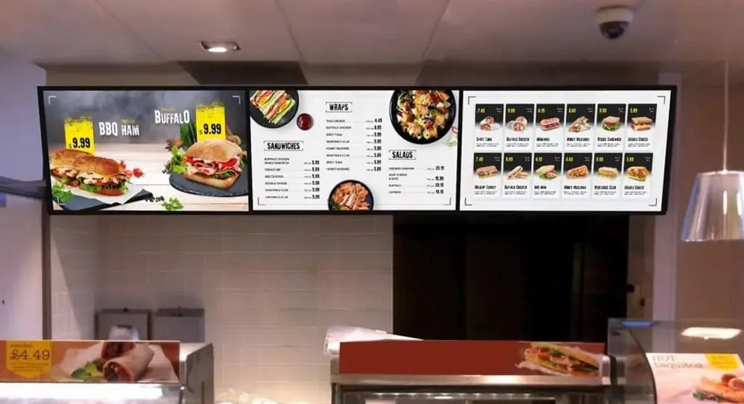 Retail Store Digital Signage