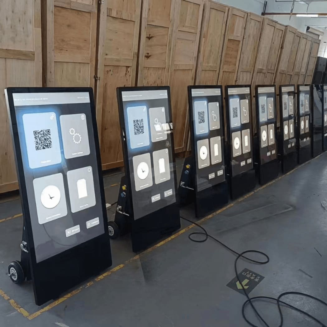 Battery-Powered Kiosks