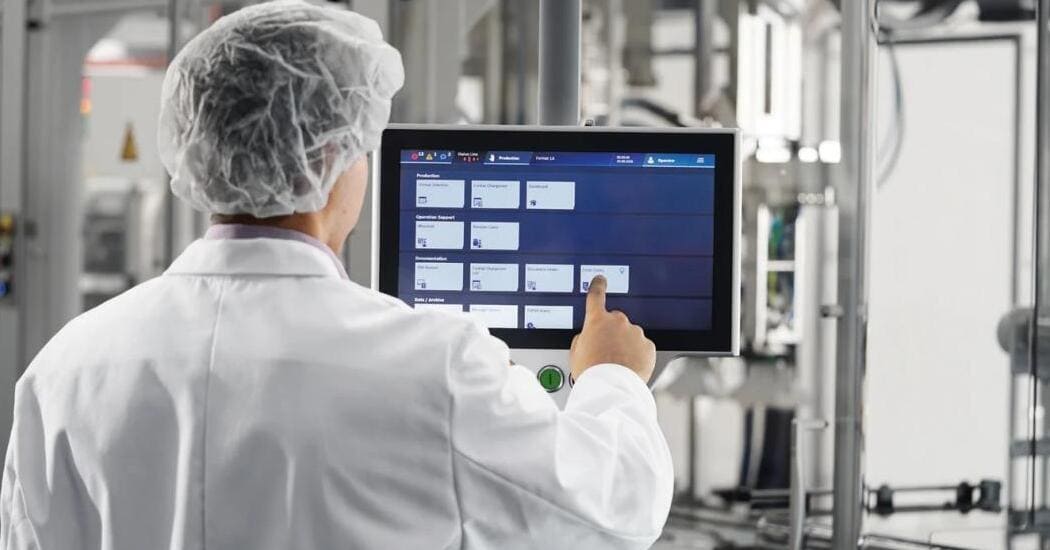 Industrial touchscreen panel pc